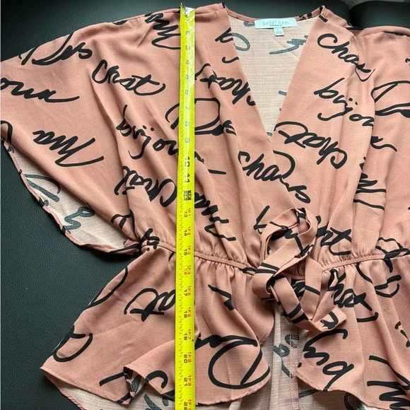 Sweet Rain women’s blouse Size Large - Picture 5 of 8